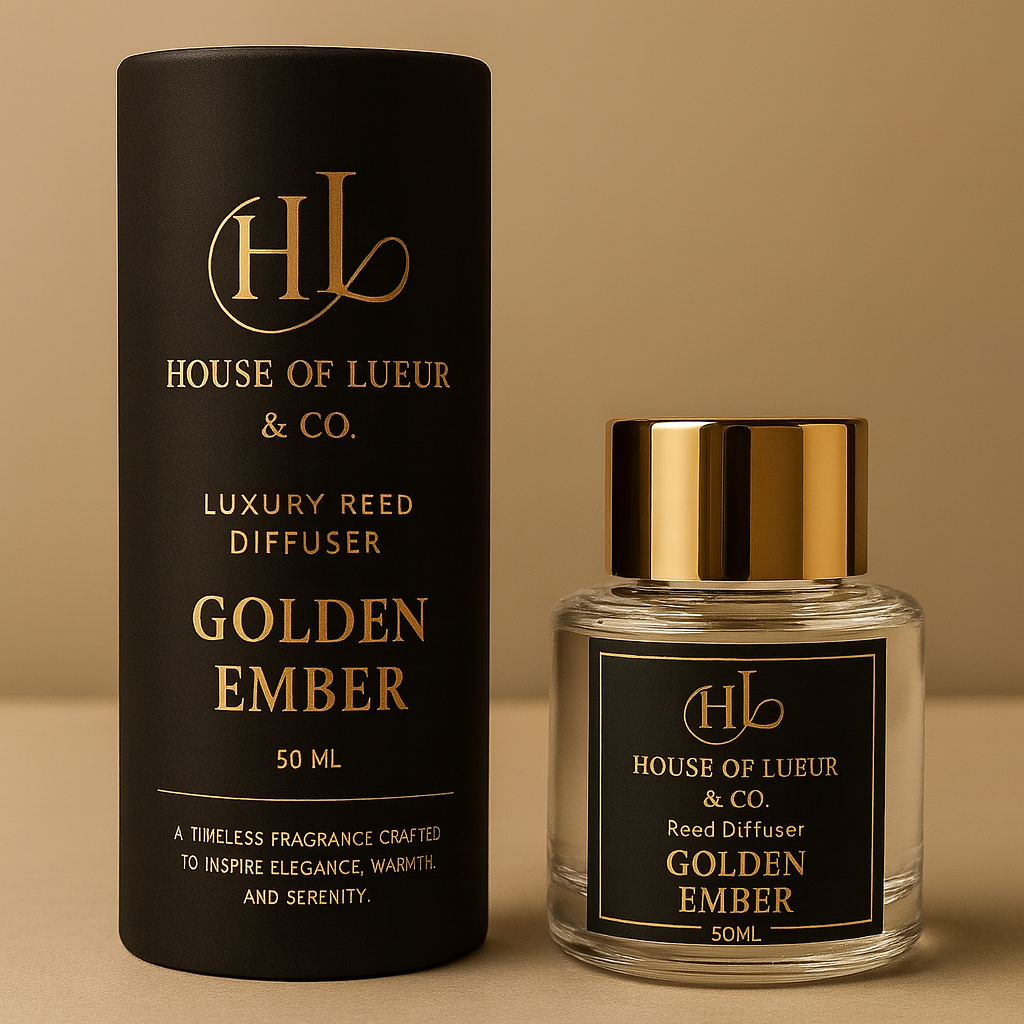 Luxury Reed Diffuser - Golden Ember