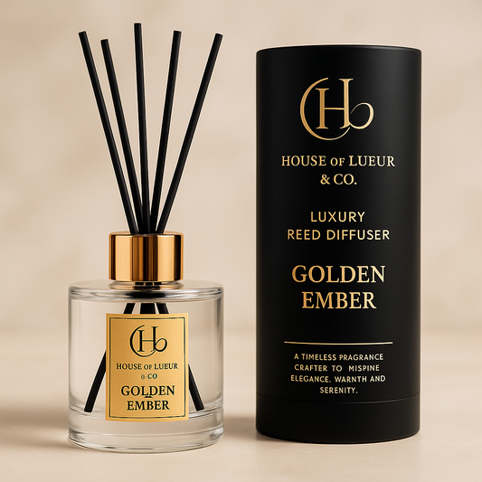 Luxury Reed Diffuser - Golden Ember